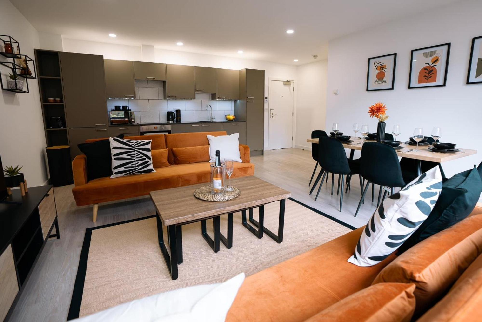 Modern City Centre Apartment Exeter Zewnętrze zdjęcie